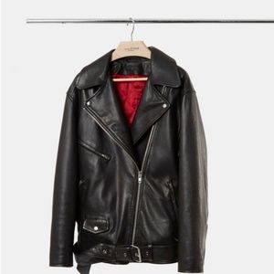 Isabel Marant Etoile Abely leather jacket size 38